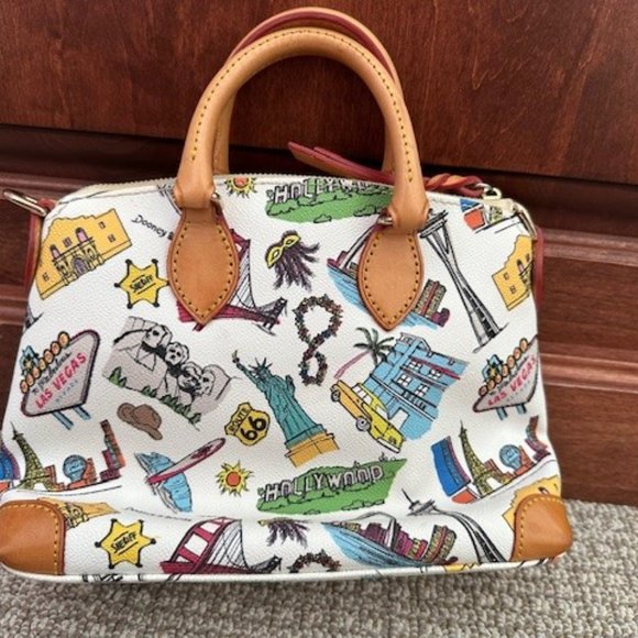 Dooney & Bourke Multicolor Satchel - Picture 3 of 9